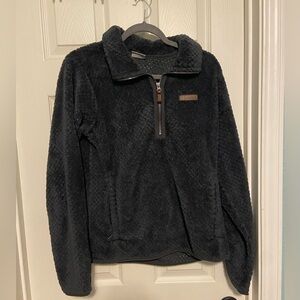 Columbia half zip fuzzy pullover